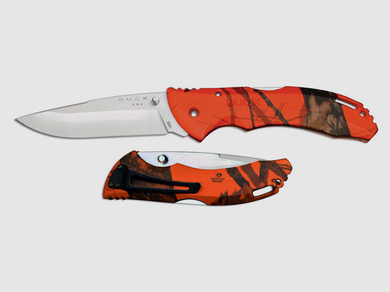 Buck Bantam BHW Orange Camo Mossy Oak couteau pliant, image 2 sur 2