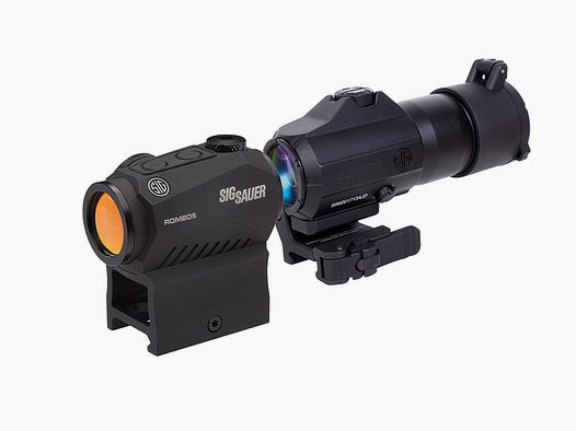 SIG-Sauer ROMEO5 + JULIET3 Magnifier Set  2 MOA - 3x24mm