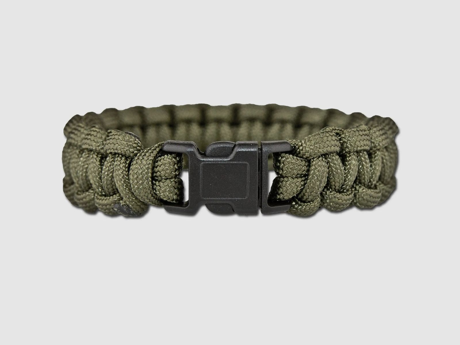 Mil-Tec Mil-Tec Survival Paracord Bracelet - Olive / S