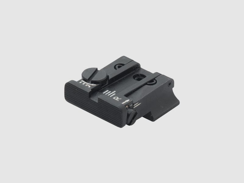 LPA TPU57ZC07 adjustable micrometer sight for CZ 75/85 new – Black sight picture