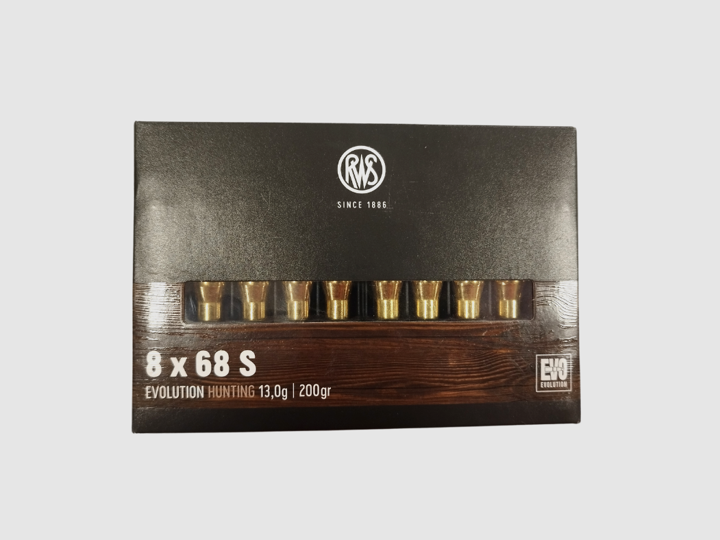 Munitions RWS 8x68S EVO Power Bonded 13 g, image 2 sur 2