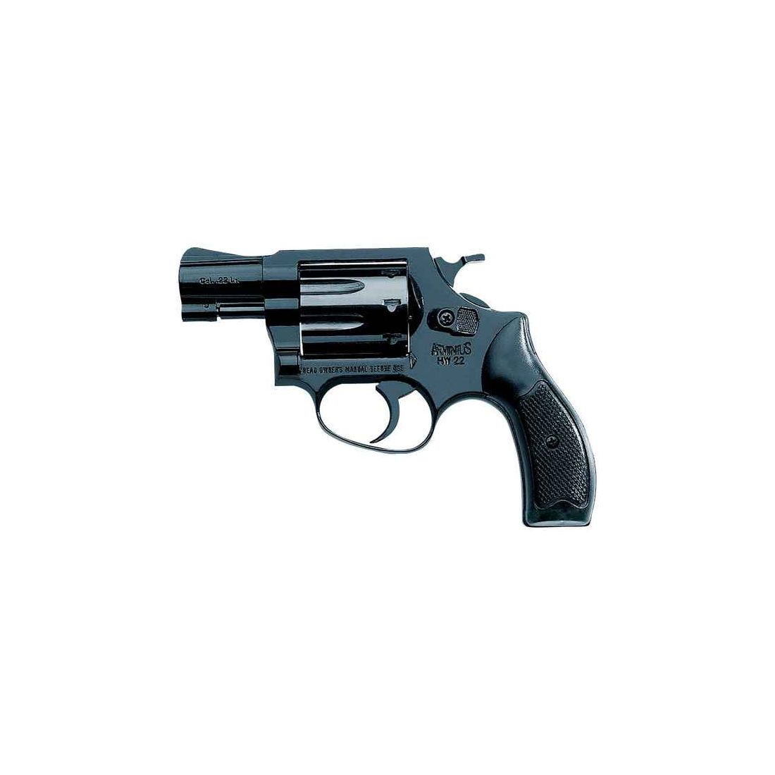 Revolver Weihrauch HW 22 2' brüniert Kaliber .22 lfB