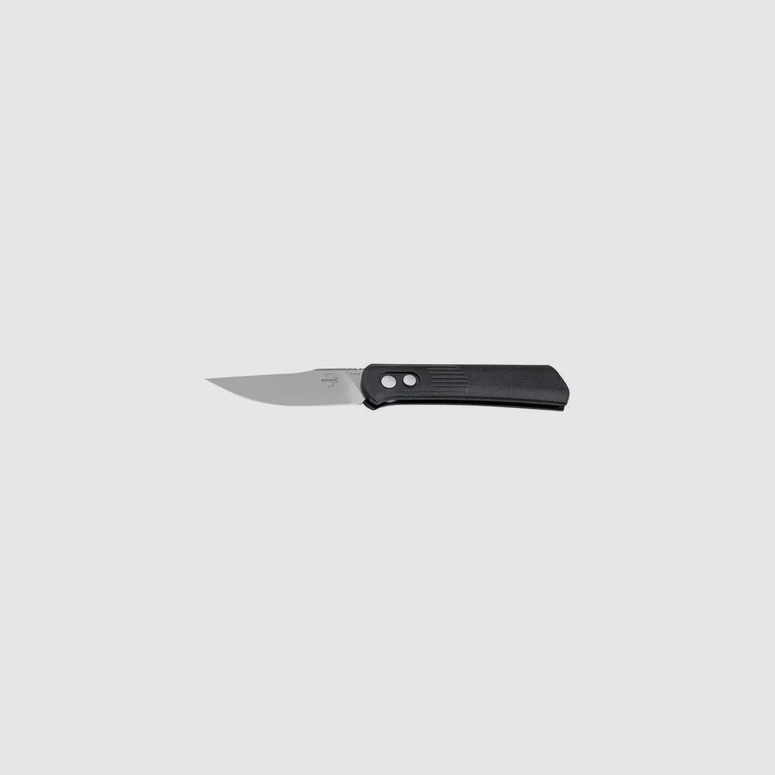 Böker plus Böker Plus Taschenmesser Alluvial Satin schwarz silberfarben