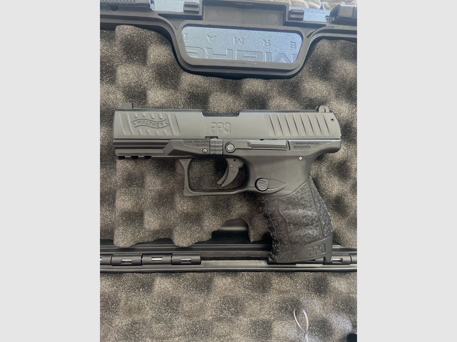 Walther PPQ M2 9mm P.A.K. (PTB 958) – Neuwertig aus Nachlass im Umarex-Koffer