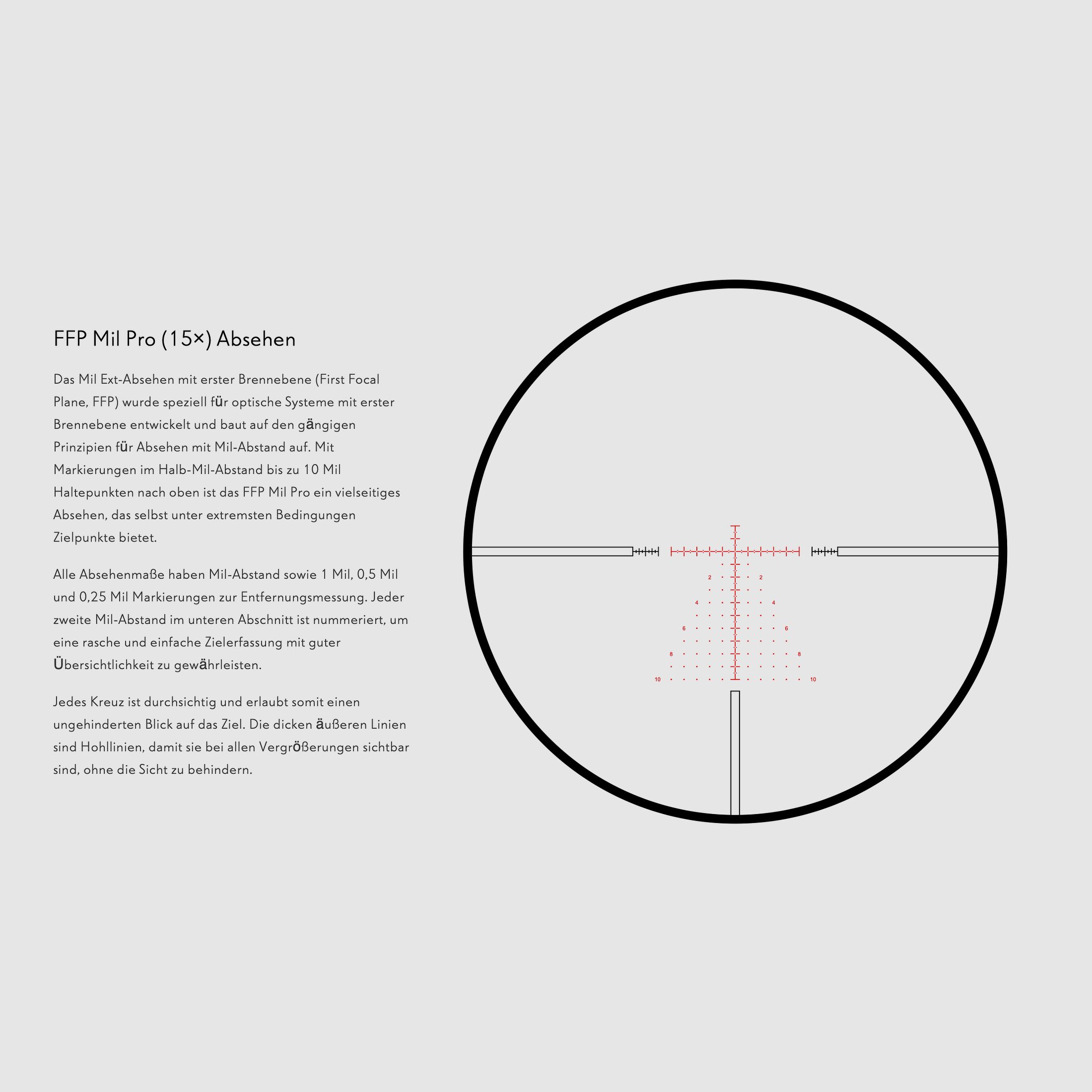 HAWKE 18520 luneta celownicza Frontier FFP 3-15x50 Mil Pro