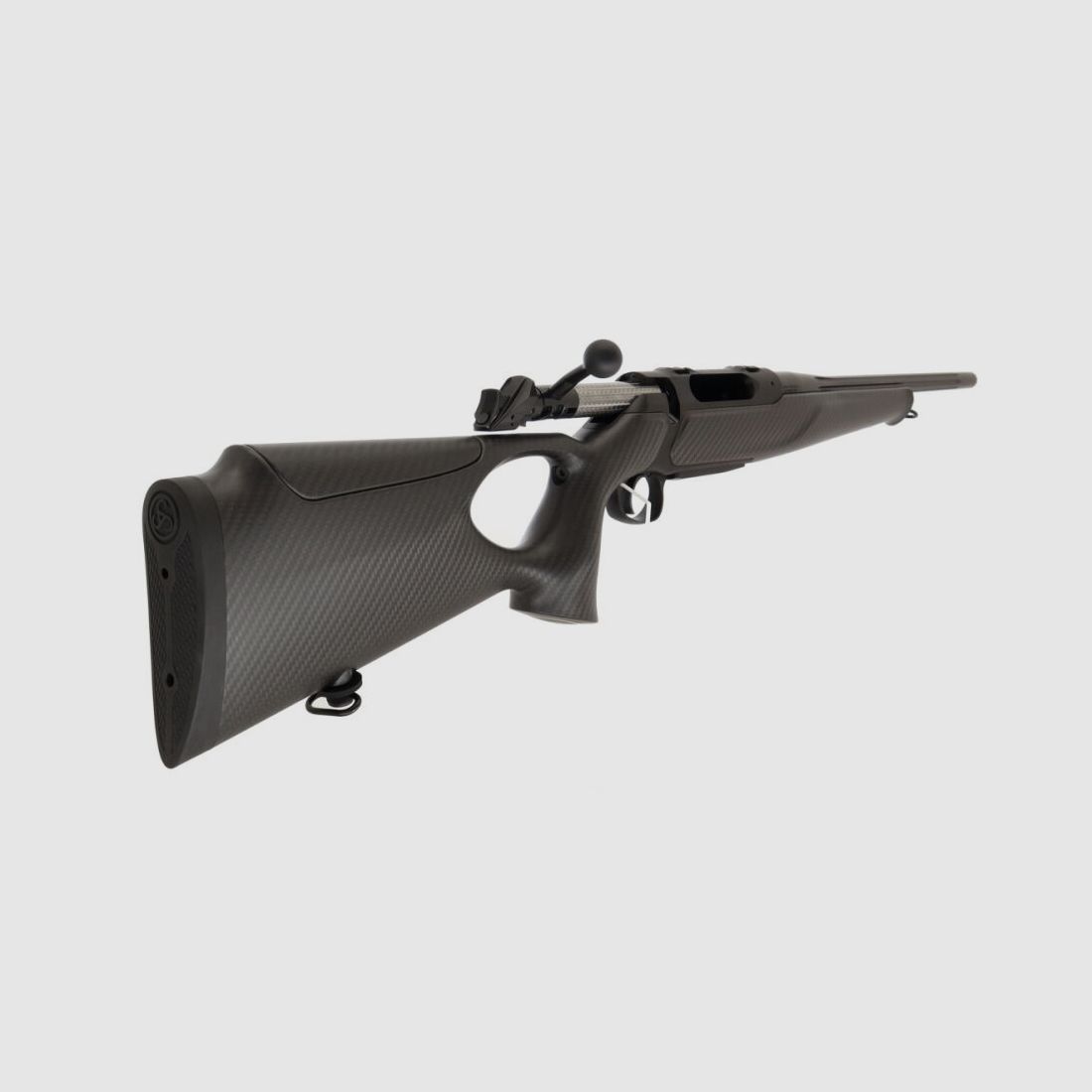 Sauer & Sohn	 S404 Synchro XTC mit Carbon-Lochschaft