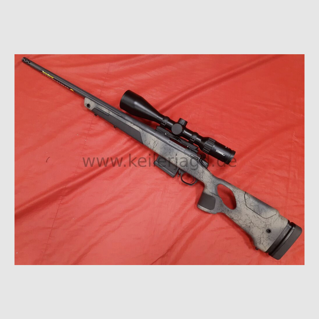 Bergara B14 Wilderness Thumbhole Kal. 308 Win. mit 3-12x56 Steiner LP-ZFR	 Dentler-Montage