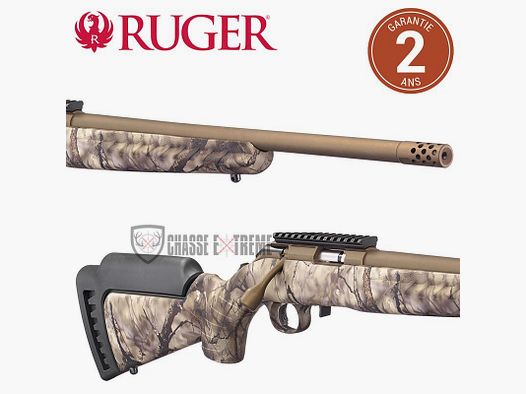 Carabine RUGER American Rimfire Bronze Cerakote 46cm