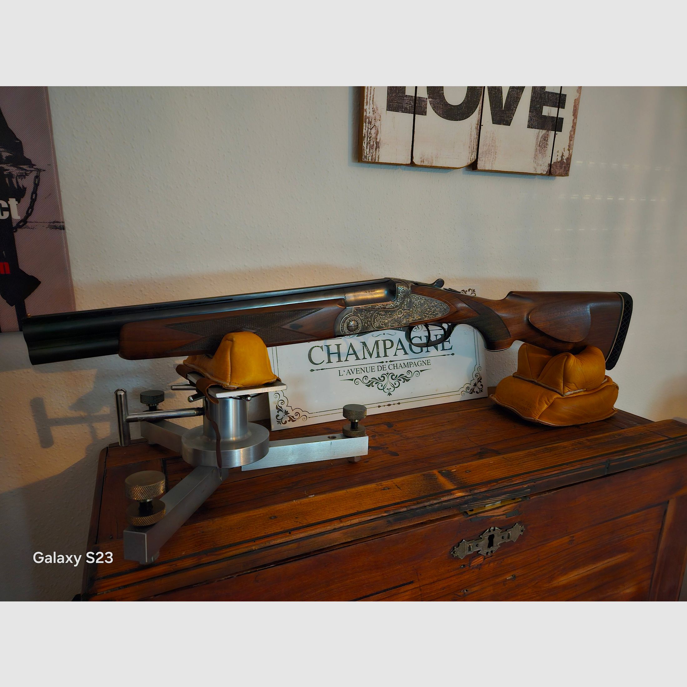 12 shortened double-barrel shotgun / proof new etc. - also trade for watch