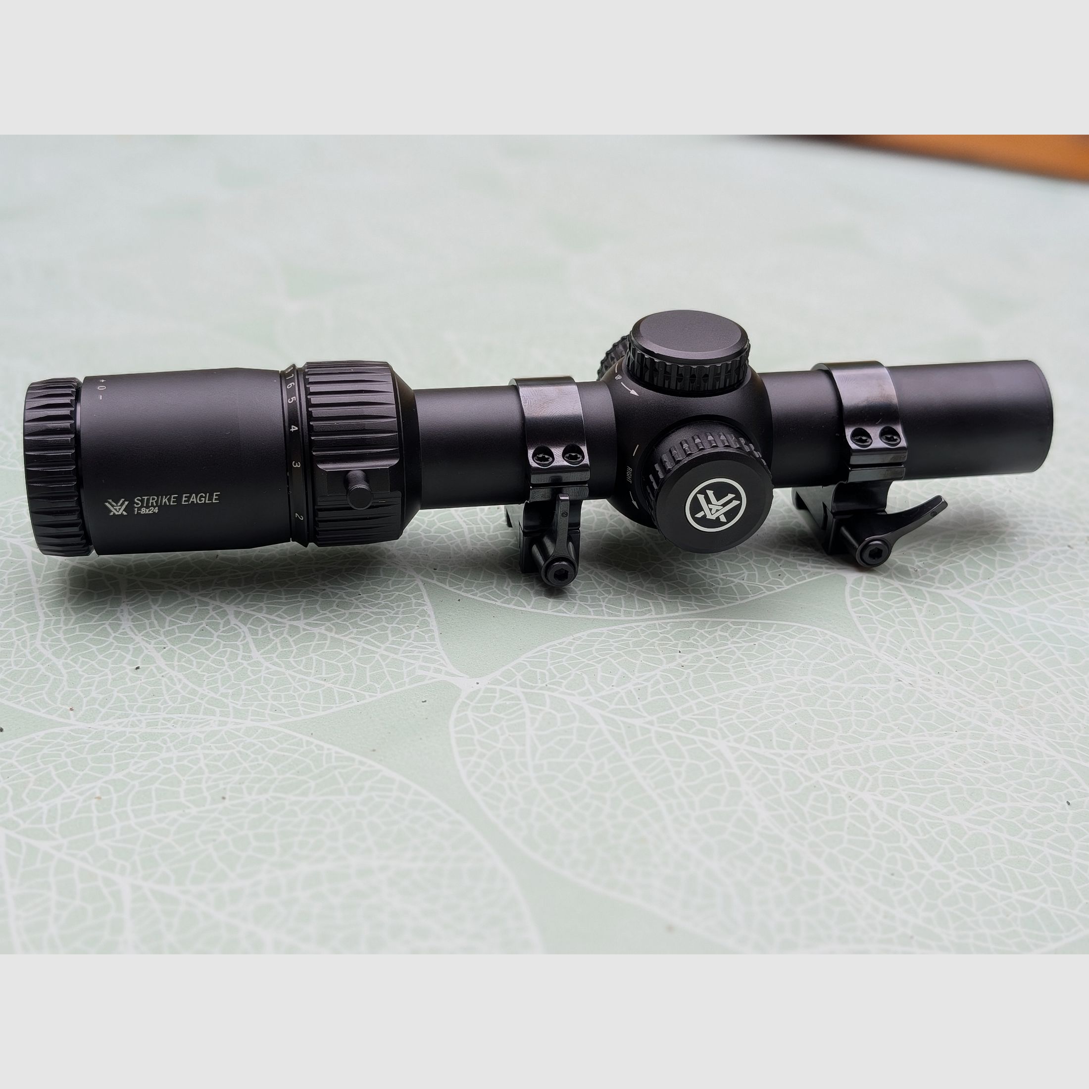 Vortex Strike Eagle 1-8x24 LPVO incl. Rusan Picatinny snelspanmontage