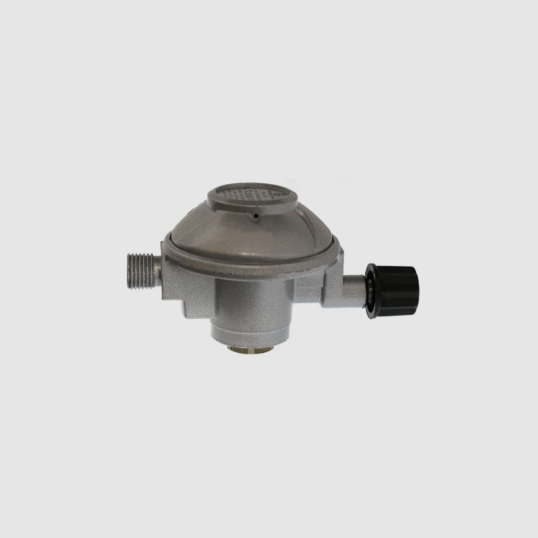Cartridge regulator for gas cartridges with screw thread 450g-500g (50 mbar)