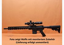 AimZone Ha.Büchse .223Rem AimZone Aim15 Basic Sporter 16M System AR-15 +Geco 1-6x24 Zielfernrohr+Burris PEPR