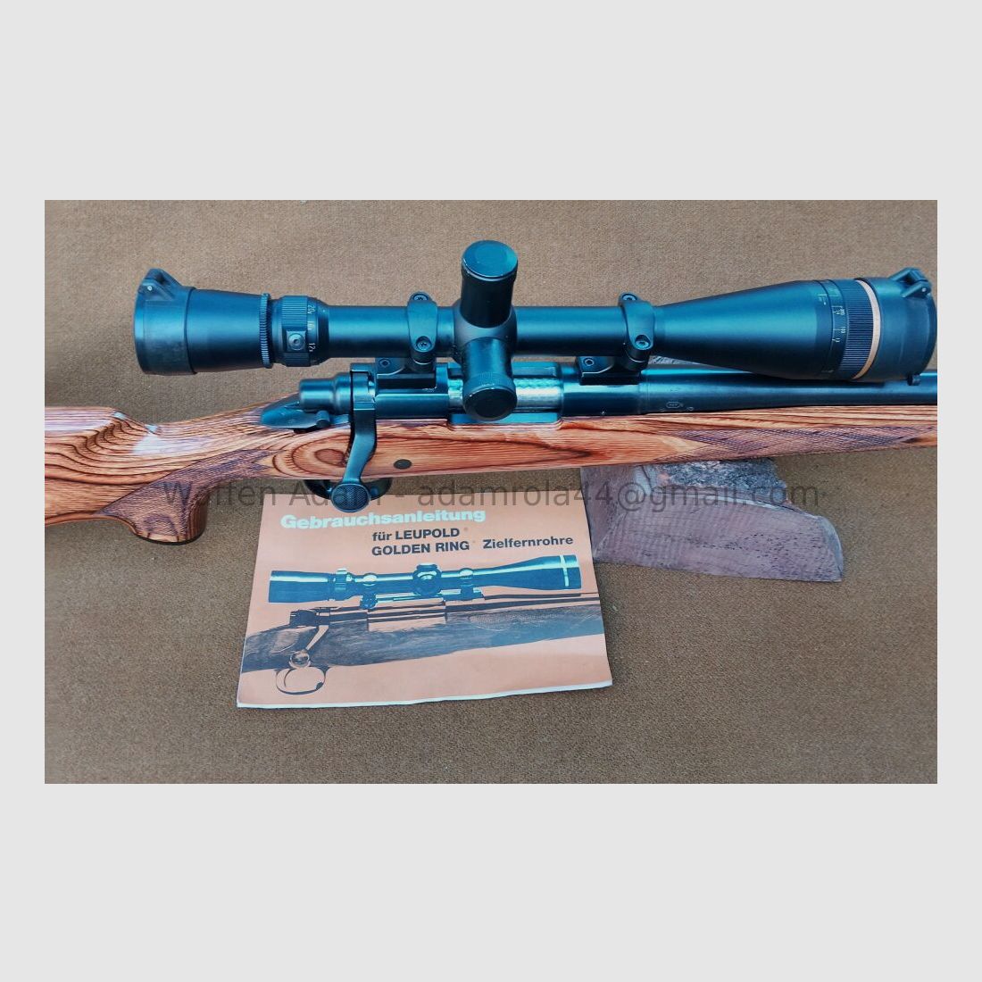 Remington M .700 Bull Barrel / Leupold Golden Ring, 6,5-20x40mm