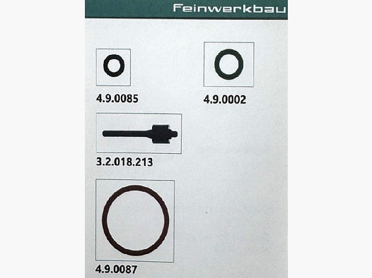 FWB afdichtset voor luchtpistool P8X