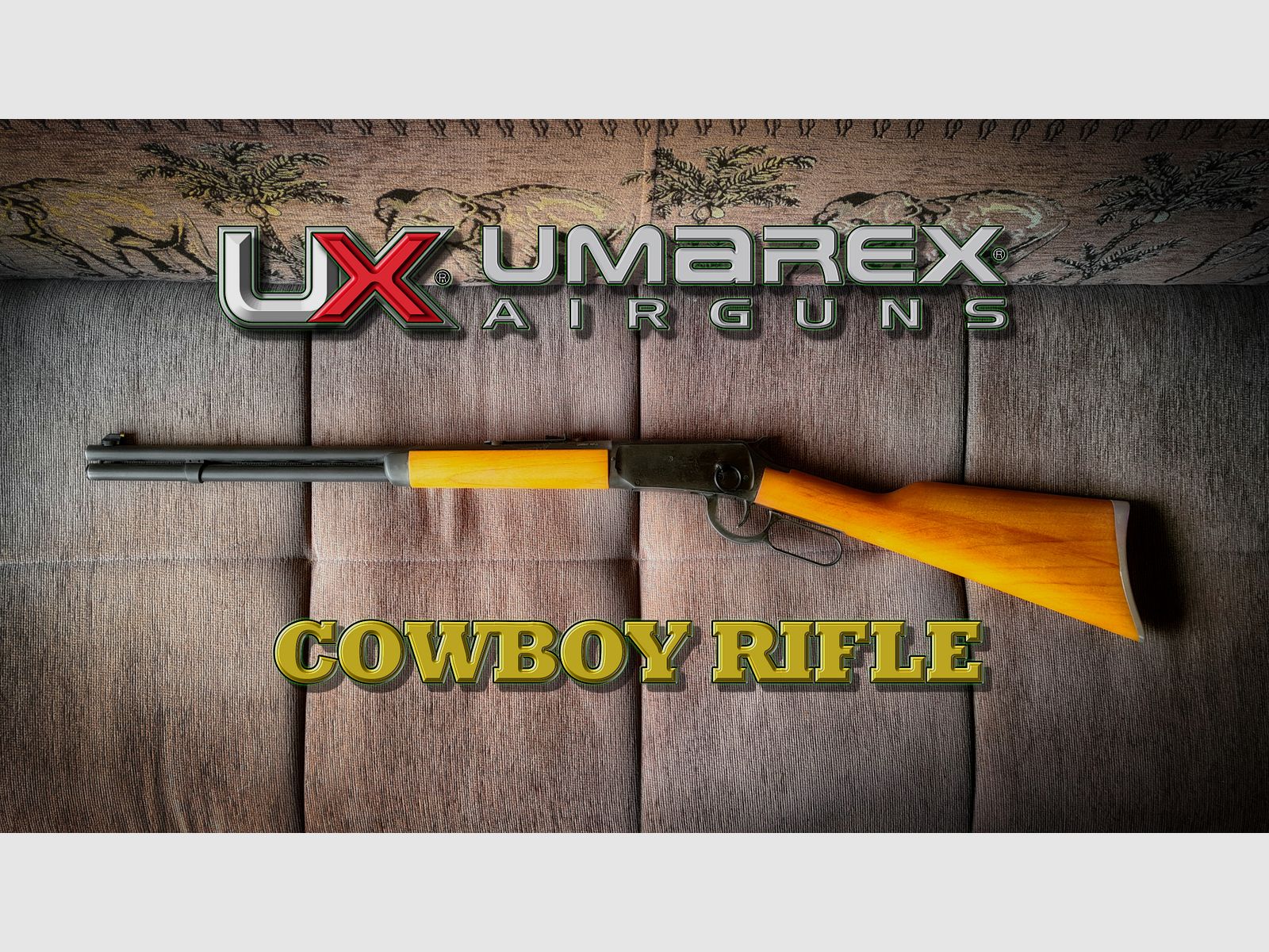 Umarex Cowboy Rifle Co2 mit Echtholz-Schaft!