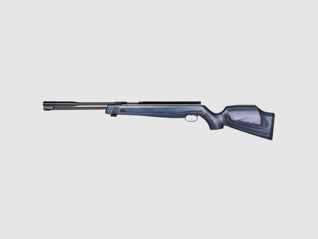 Weihrauch HW97 K Edelstahl - laminiertes Holz blau - 4,5mm - 19,9 Joule