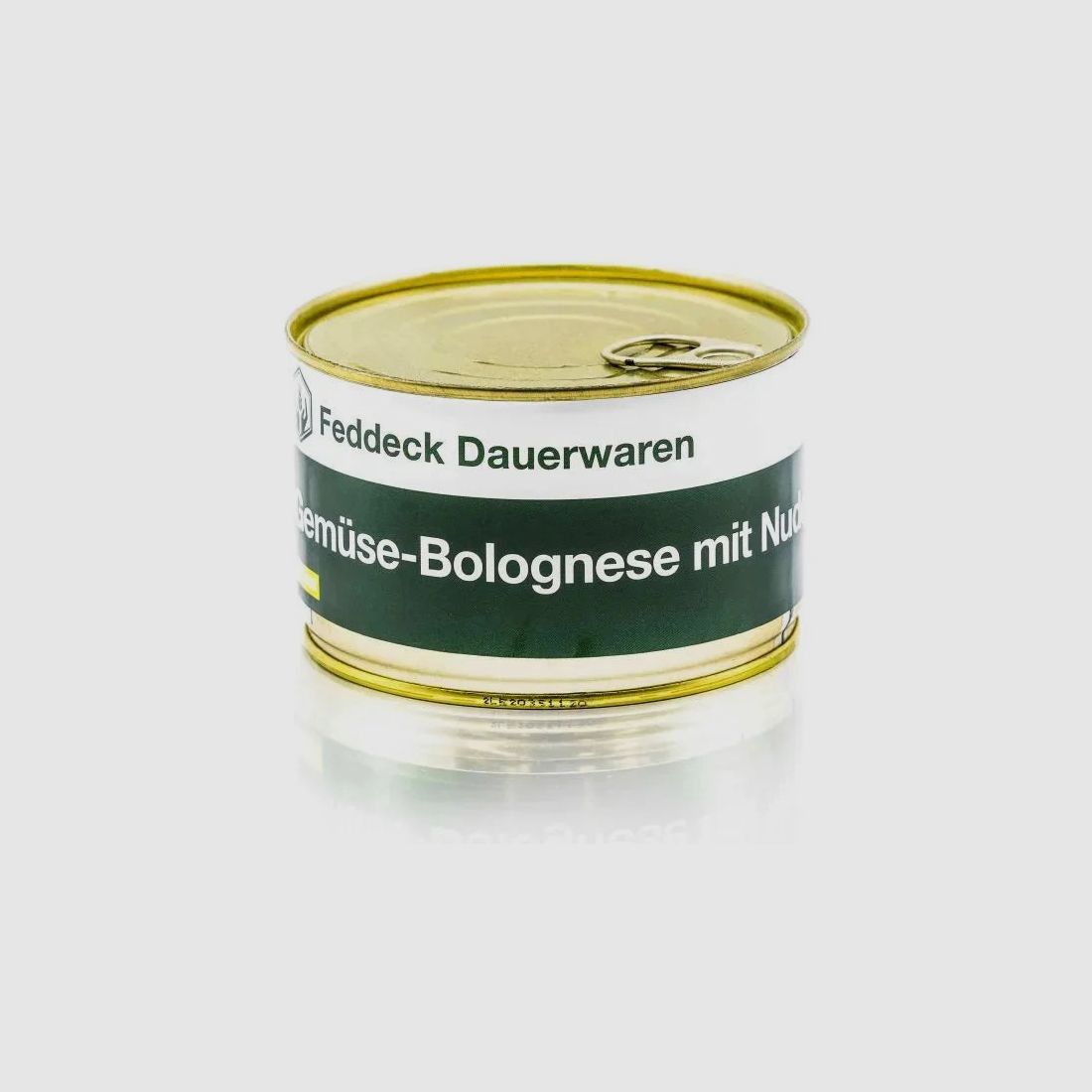Feddeck Dauerwaren Fertiggericht Dose Gemüse-Bolognese mit Nudeln vegan 400 g