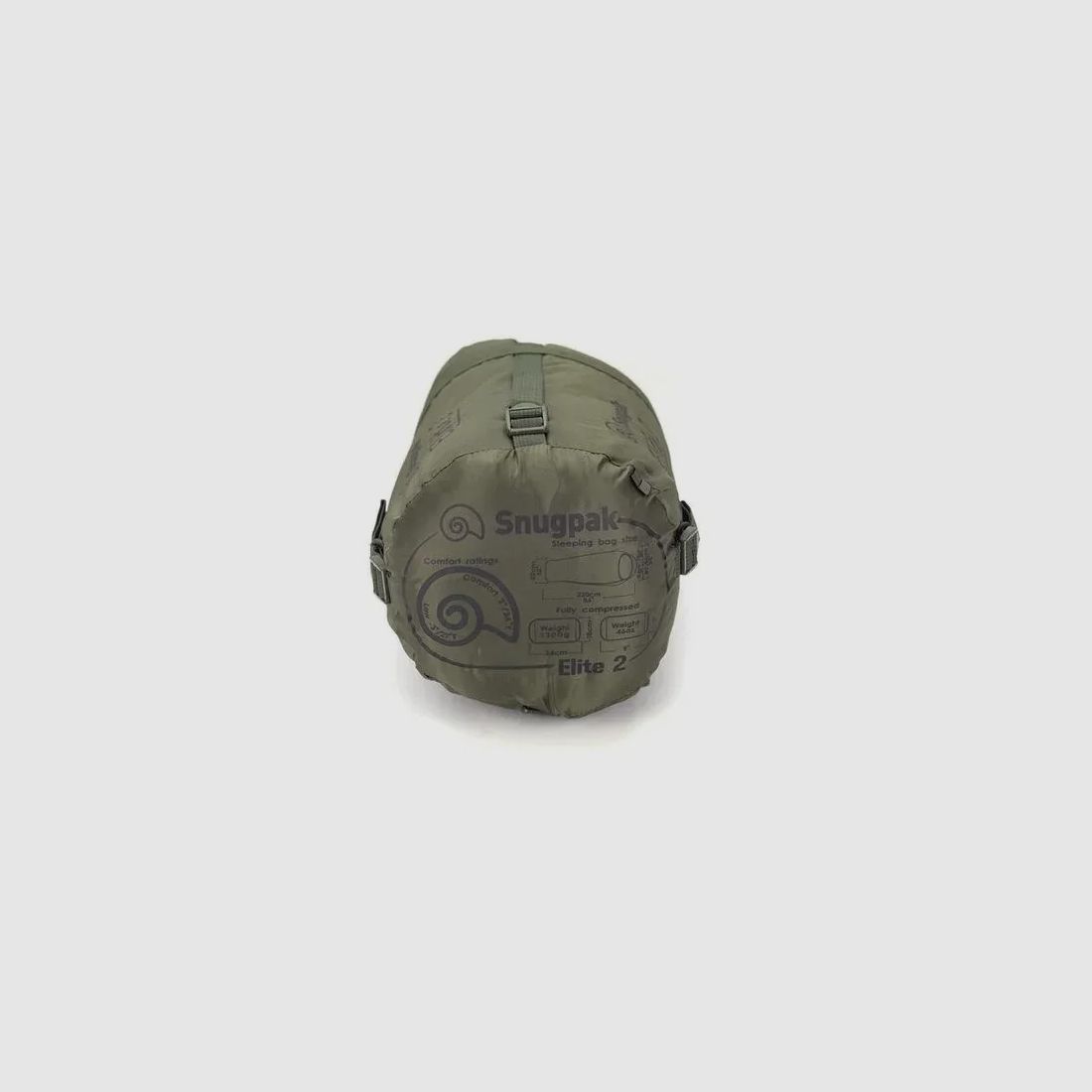Softie Elite 2 Schlafsack Snugpack (Olivgrün), Bild 3 von 4