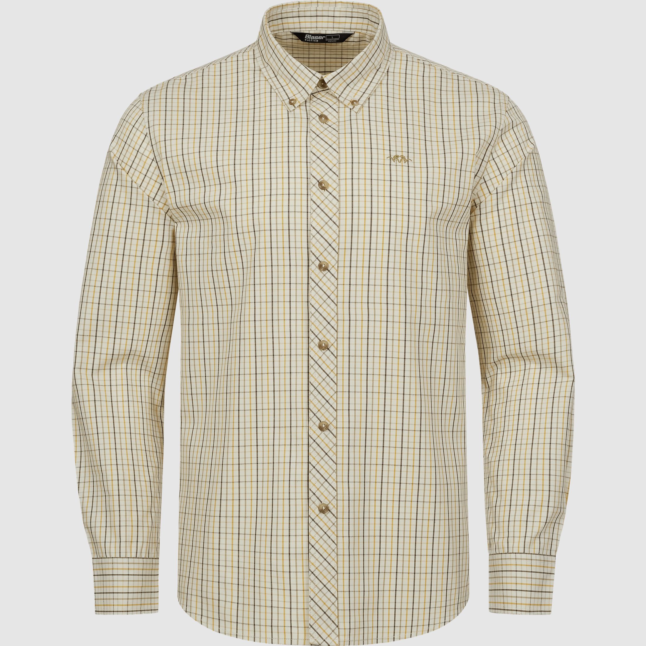 Camicia da uomo Tristan 22|beige/giallo|S Beige/Giallo a quadri S