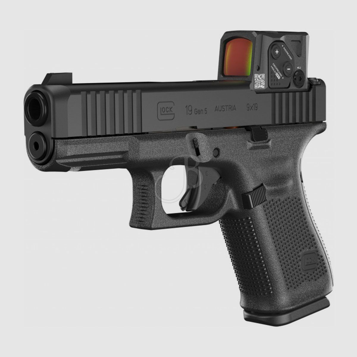 PISTOOL – GLOCK MOD. 19 9 LUGER A-CUT COA COMBO FS MOS, afbeelding 3 van 4