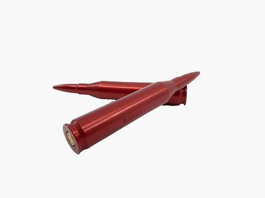 Puffer-Patronen Alu Kal. 6,5×68, 2 Stück rot eloxiert von EVOLUTION