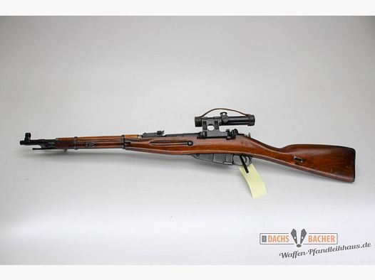 Rep. Büchse Mosin Nagant M44 von 1946 Kal. 7,62x54R mit Zielfernrohr Lauf DEFEKT