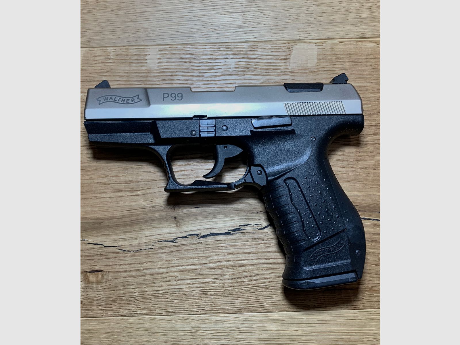 Walther P99 signal pistol 9mm P.A.K. in bicolor, Umarex