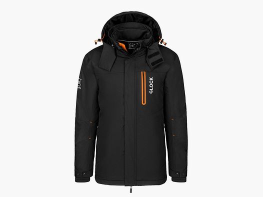 GLOCK 2-in-1 Softshelljacke „Perfection“ – Schwarz, Größe XXL