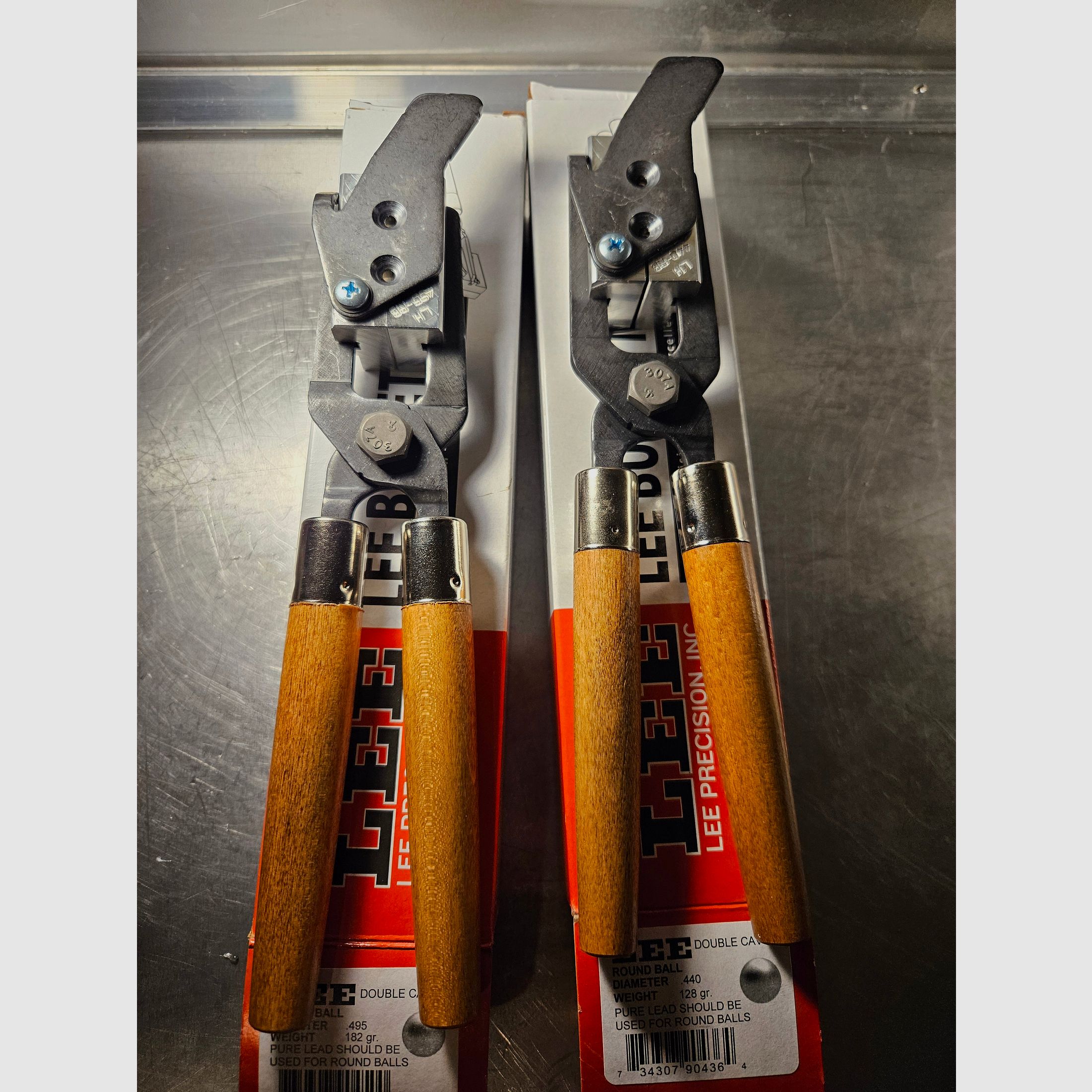 2X LEE PRECISION RUNDKUGELN 495 UND 440