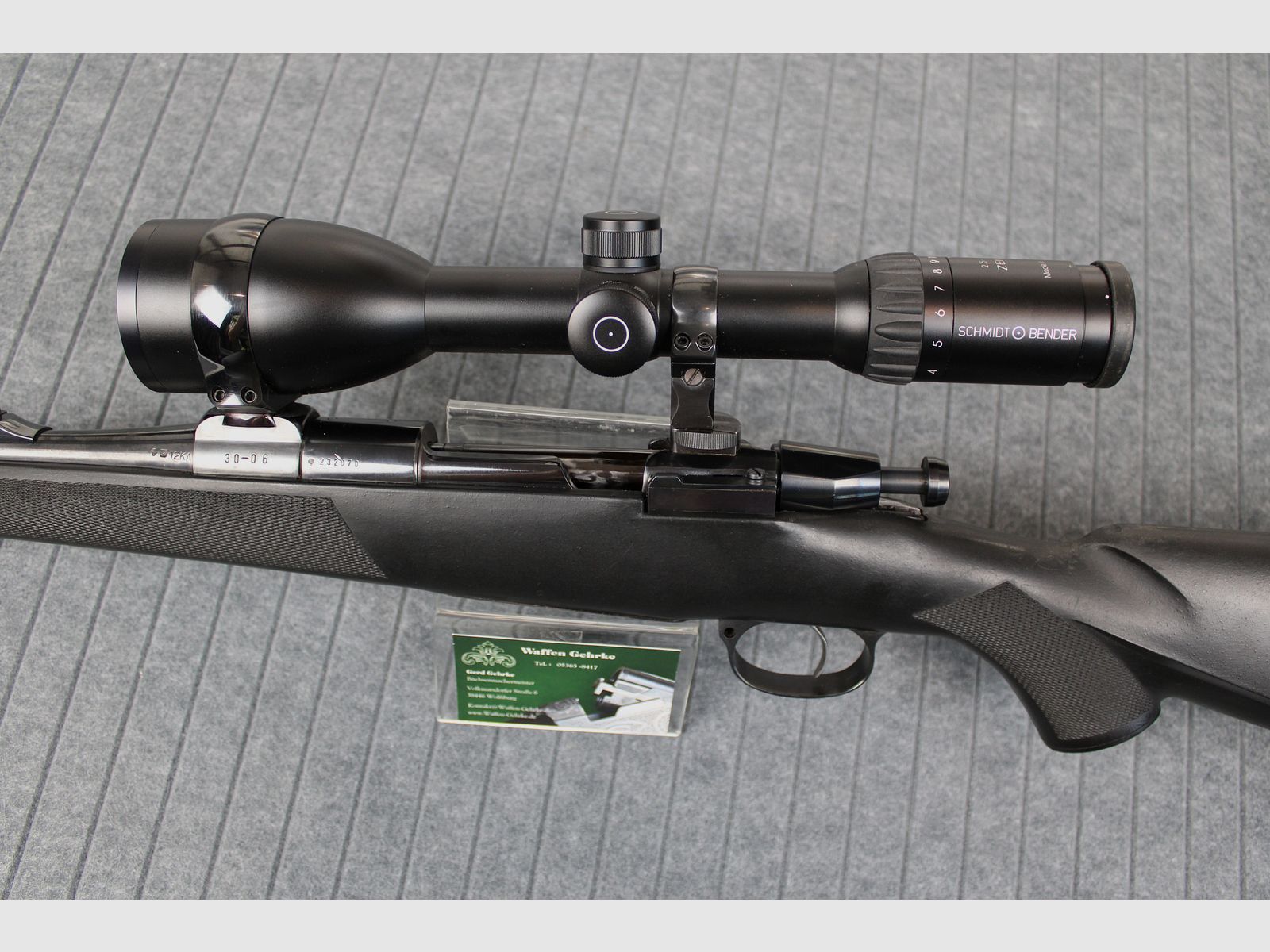 Mauser Mod. 98 .30-06Spr. with S&B Zenith 2.5-10X56 LA.