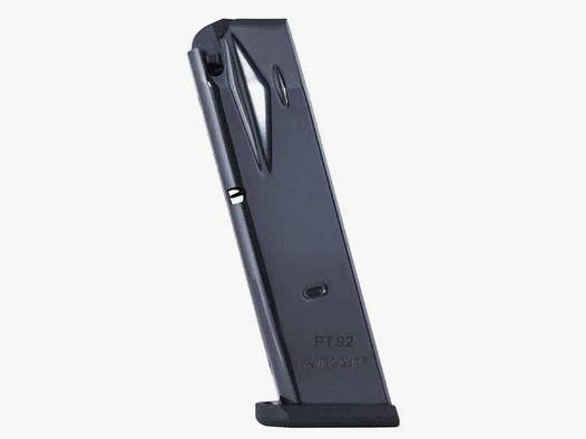 Mec-Gar Taurus PT 92/99 Magazin - 9mm Luger - 15 Schuss - brüniert