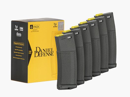 210rds Daniel Defense M4/AR-15 Midcaps 6er-pack