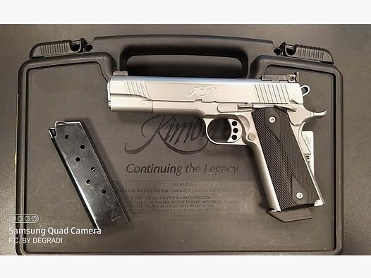 KIMBER STAINLESS TARGET II CALIBER 45 ACP