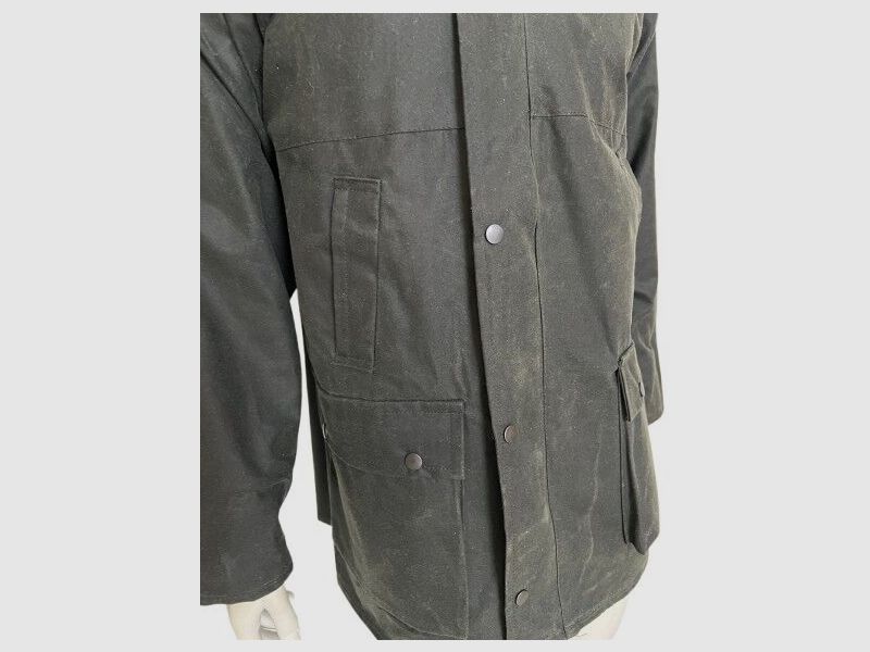 Original English wax jacket in green