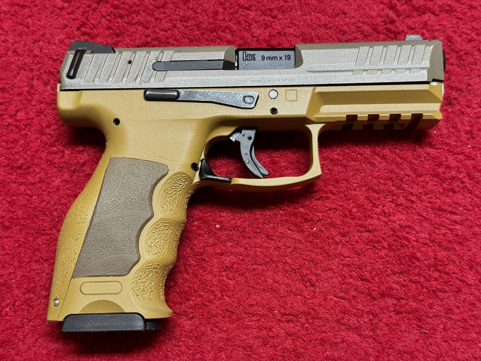 VFC H&K VP9 Airsoft GBB Pistole 6mm mit Koffer Defekt !!!!