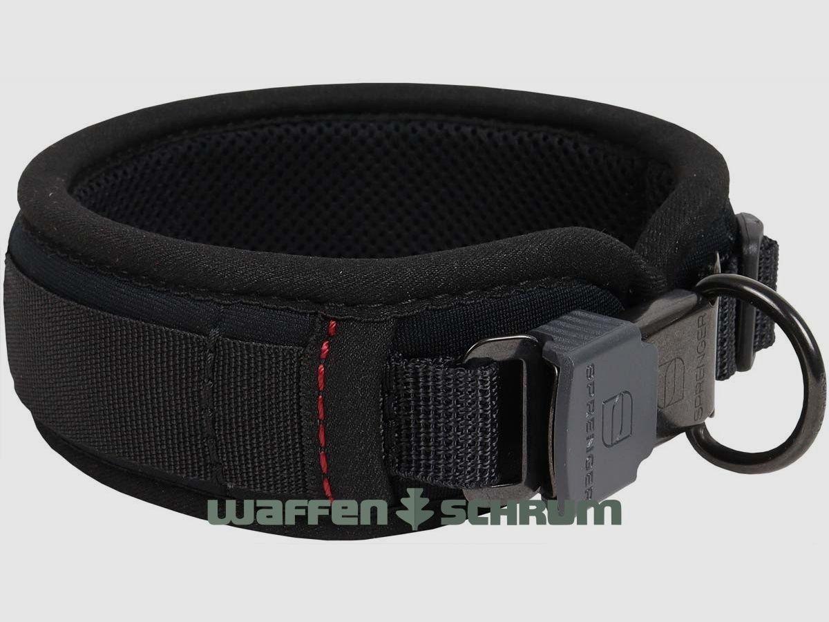 AKAH Neopren Halsung Comfort Plus - Schwarz Kunststoff-Schnellverschluss