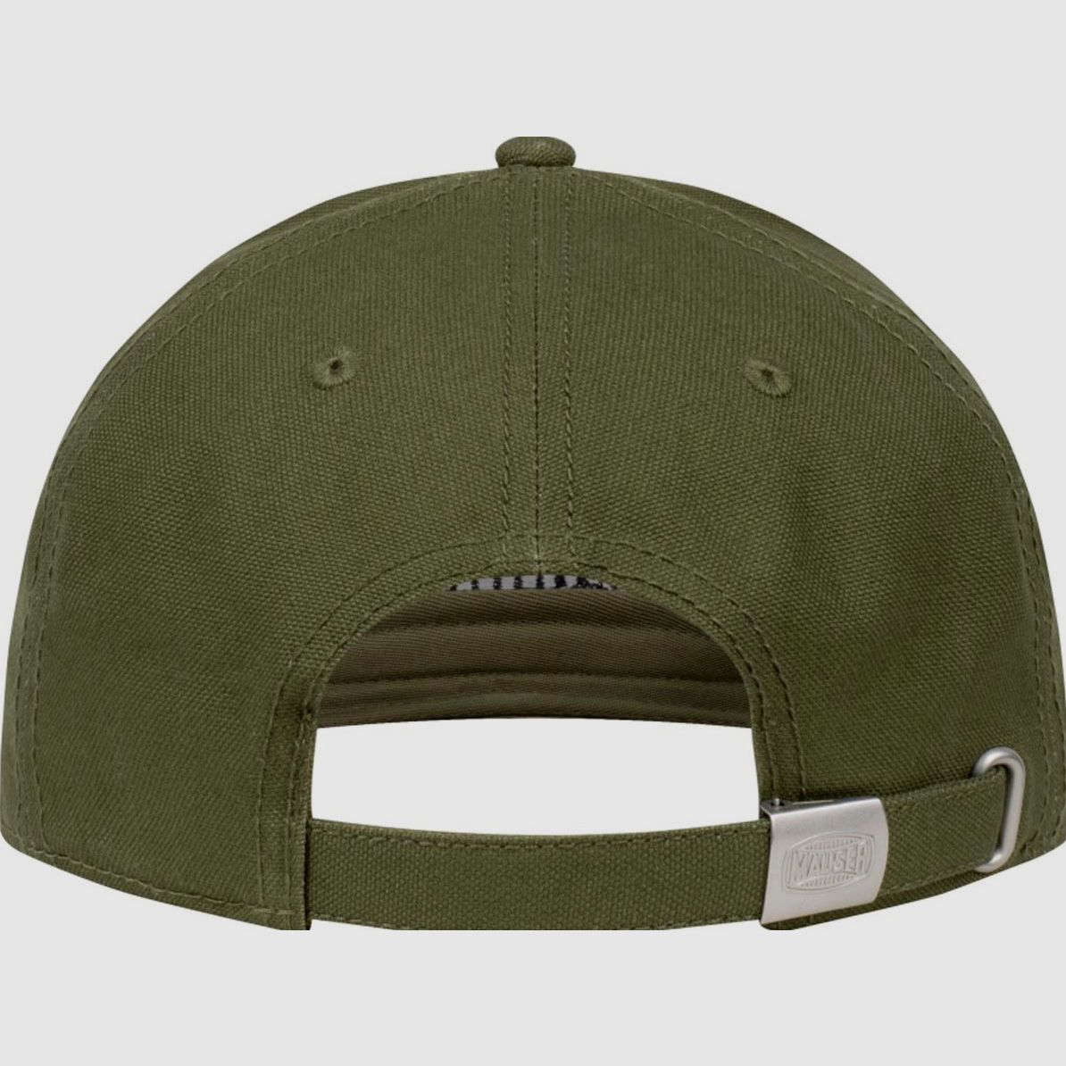 Mauser Canvas Logo Cap Dull Olive, billede 2 af 2