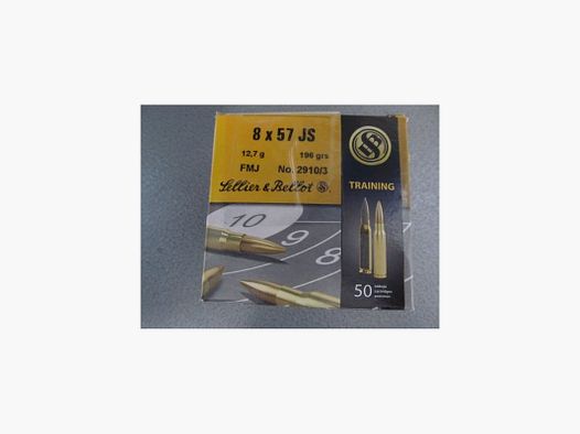 S&B CARTUCHOS cal. 8X57 JS GR 196