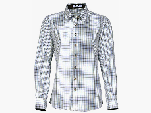 Baleno Bluse Nina Check Sand Blue