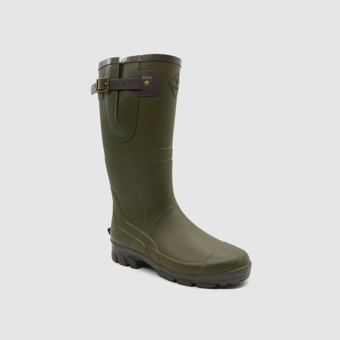 Bottes TeamWood Colorado à soufflet caoutchouc kaki, image 3 sur 16