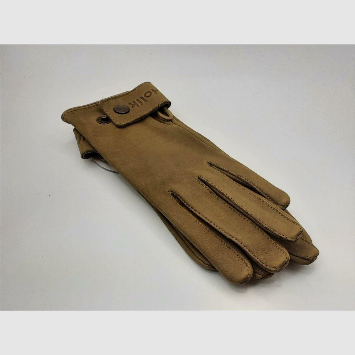 Handschuh Sandy Slit Off Leder oliv