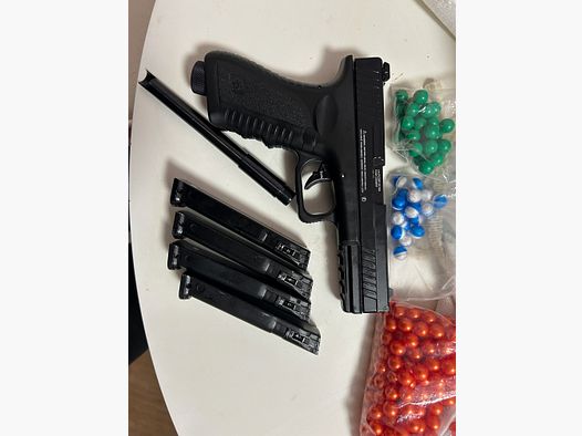 Ram-Combat (rubber bullet) marker self-defense