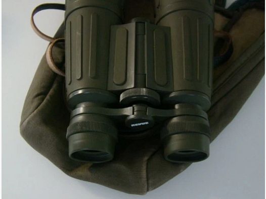 REVUE 9x63 Porro Jagd Fernglas (Japan) – 105m/1000m, Gummiarmierung, Tasche.