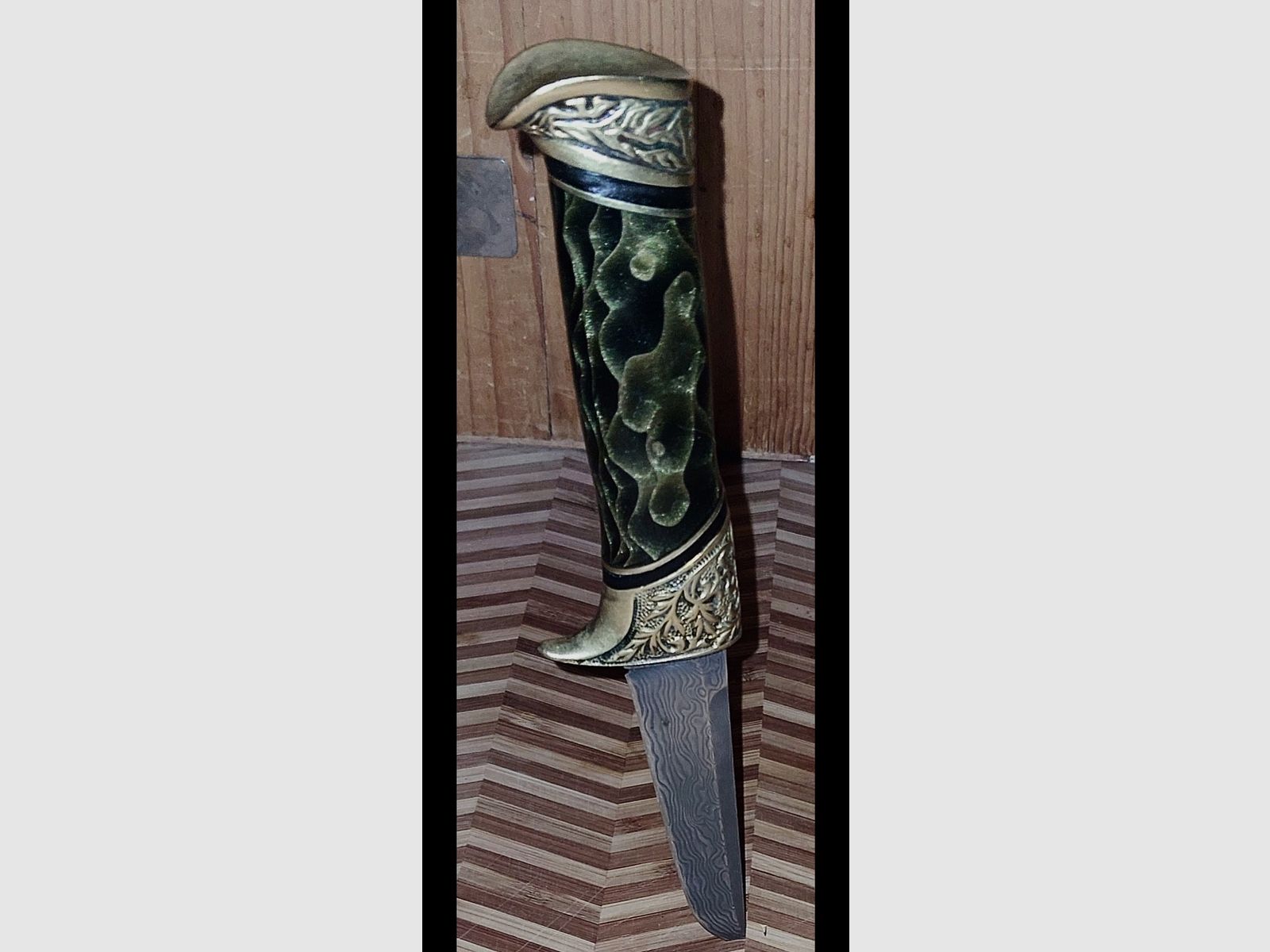 Einzelstück- wunderschönes von Hand gefertigten Jagdmesser, Bild 2 von 11
