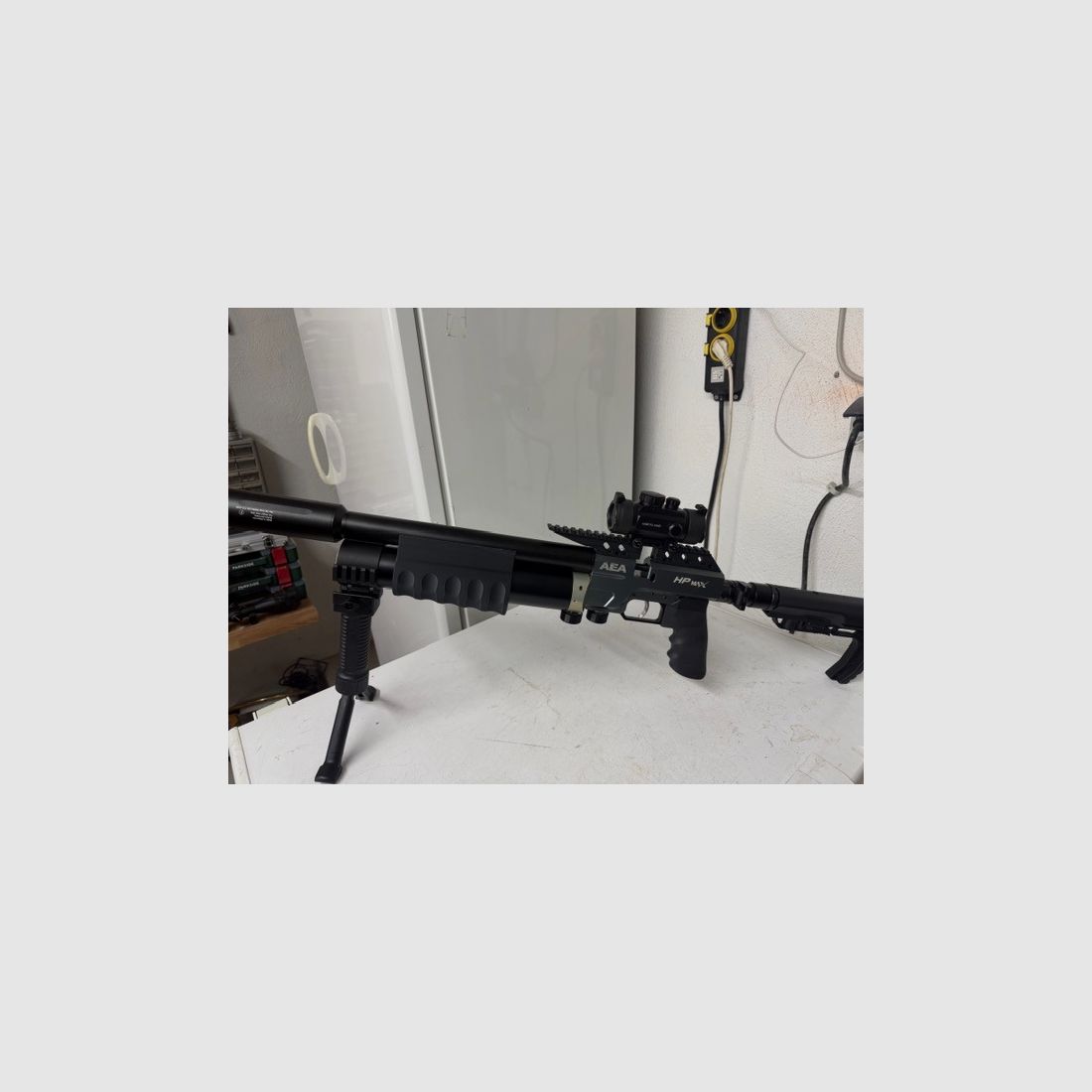 AEA Airgun HP Max MK I. Kal. 3,57.  9mm. Ware als nieuw