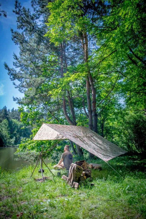 Helikon SUPERTARP Camping Tarp – Ripstop Polyester – PL Woodland, image 56 of 88