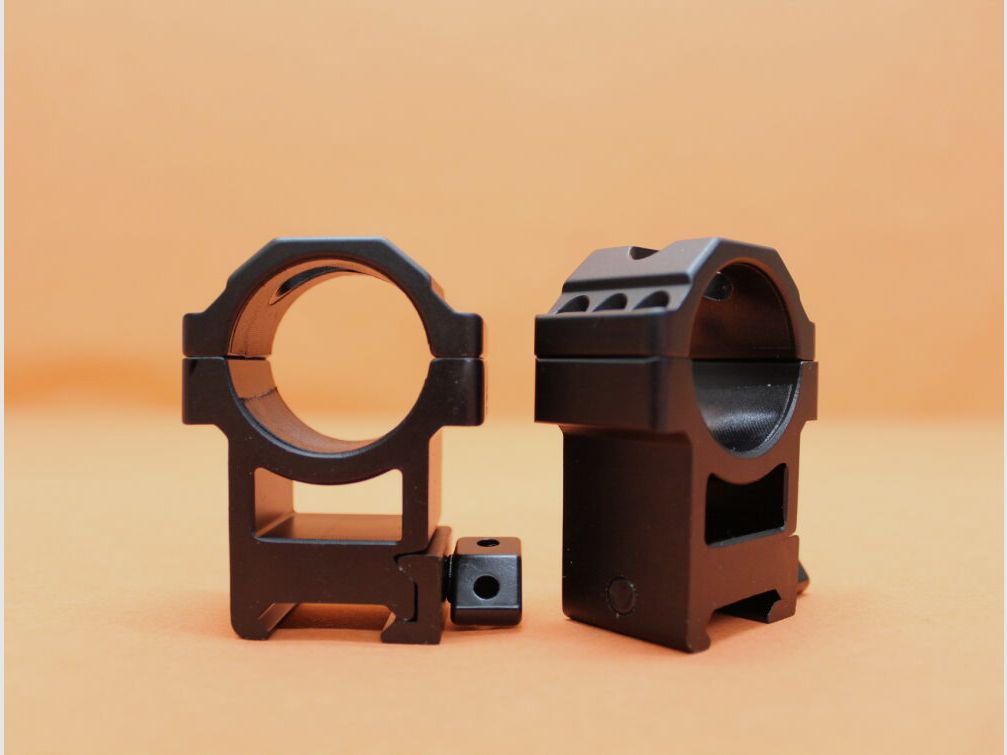 UTG - Leapers UTG QD Montageringe 30mm High (RG2W3226) Twist Lock Alu schwarz für Picatinnyprofil BH=22mm