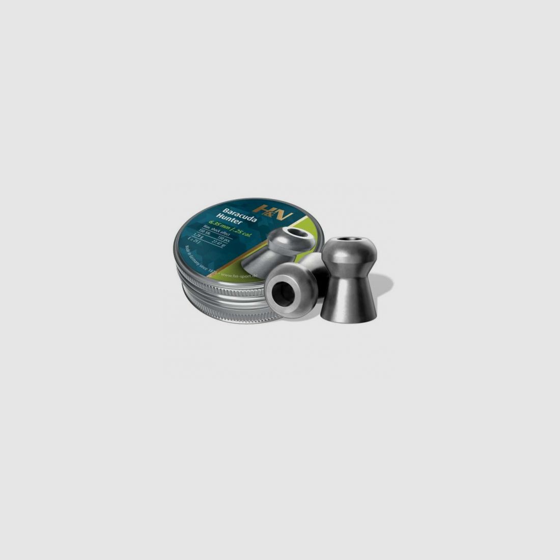 Pallini 6,35 mm H&N Baracuda Hunter, immagine 1 di 2