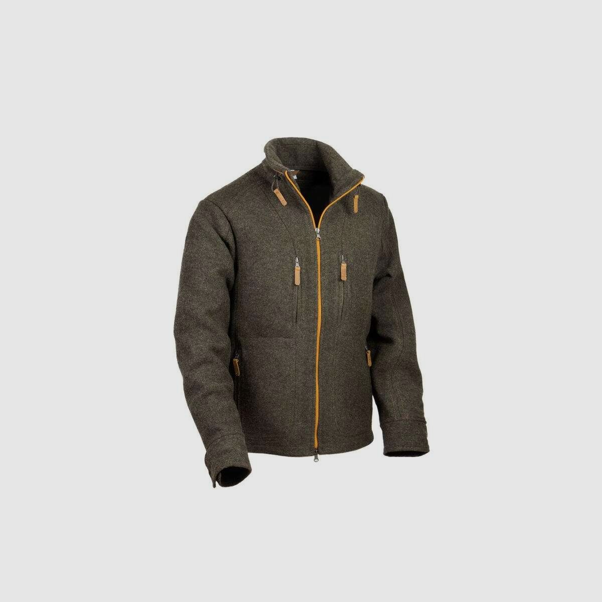 STEINKAUZ Weiche Lodenjacke "Kragenhuber" - Schiefer, Bild 1 von 6