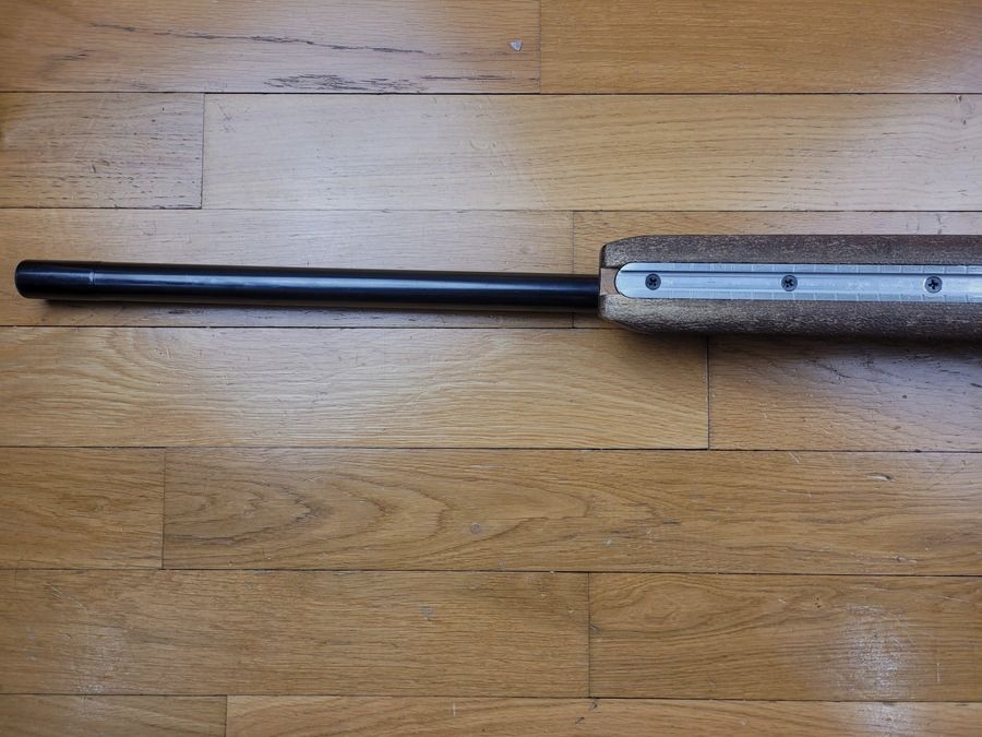Schöne Präzisionsgewehr – Anschütz – Modell Match 54 – Kaliber 22LR Einzellader – schwerer Lauf – sehr guter Zustand, Bild 10 von 21